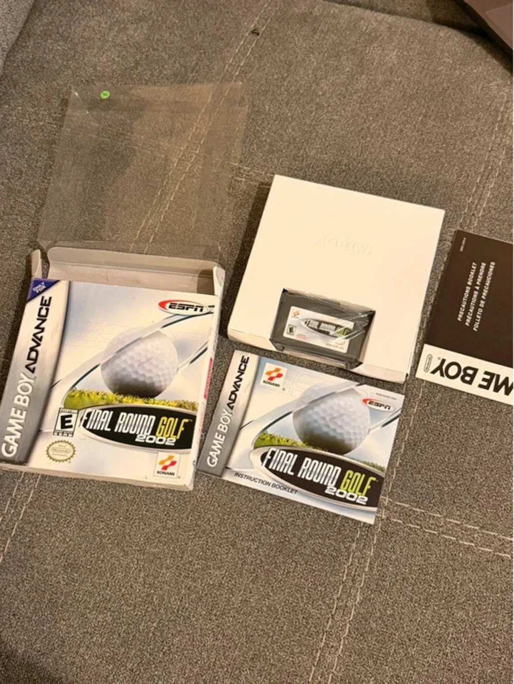 ESPN Final Round Golf 2002 for Nintendo Gameboy Advance